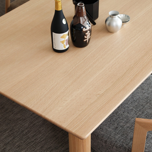 飛騨家具 nissin 日進木工 Slow スロウ 座卓 4本脚 国産家具 無垢