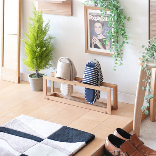 旭川クラフト bau アートクラフトバウ工房 スリッパスタンド 国産