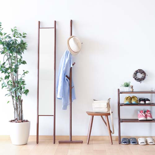 旭川家具 cosine コサイン ツリーラック 国産家具 無垢 コートハンガー