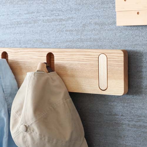 旭川家具 cosine コサイン ウォールフック 国産家具 無垢 コート