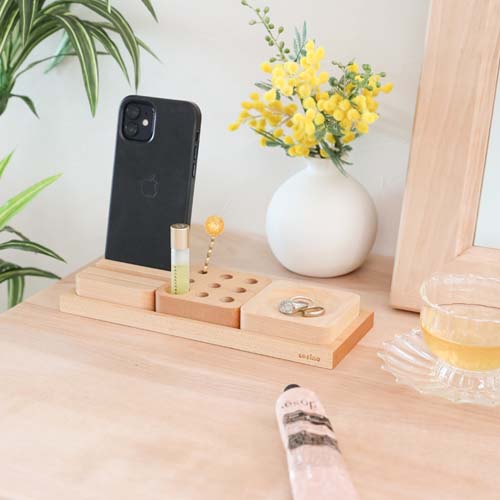 旭川家具 cosine コサイン デスクオーガナイザー 国産クラフト 木製