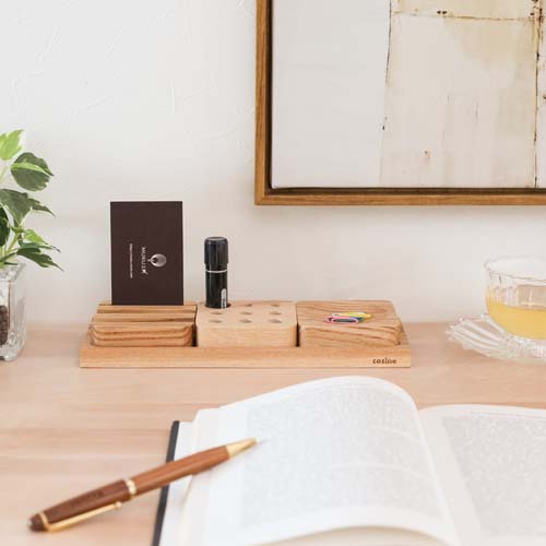 旭川家具 cosine コサイン デスクオーガナイザー 国産クラフト 木製