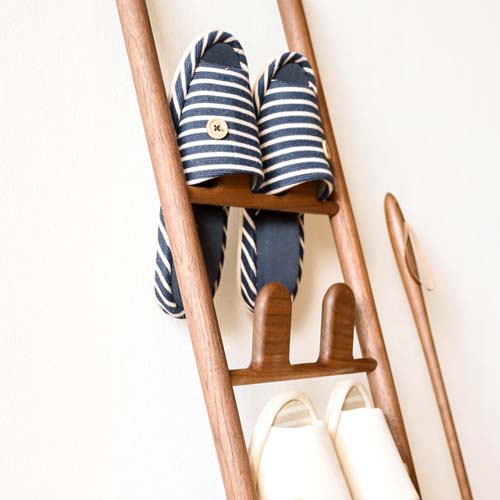 旭川家具 cosine コサイン リーフラック 国産クラフト 木製 スリッパ