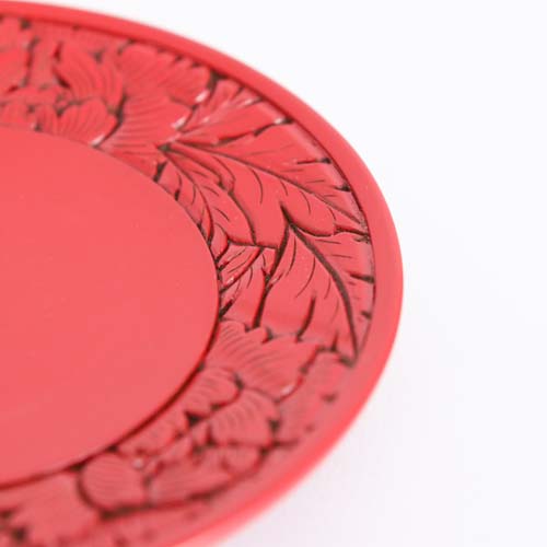 村上木彫堆朱 藤井漆工 銘々皿 伝統工芸品 木製 プレート | MUKU工房