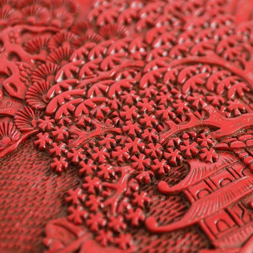 村上木彫堆朱 藤井漆工 文庫 伝統工芸品 木製 小物入れ | MUKU工房