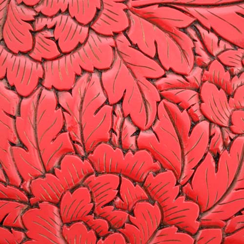 村上木彫堆朱 藤井漆工 干菓子盆 伝統工芸品 木製 プレート | MUKU工房