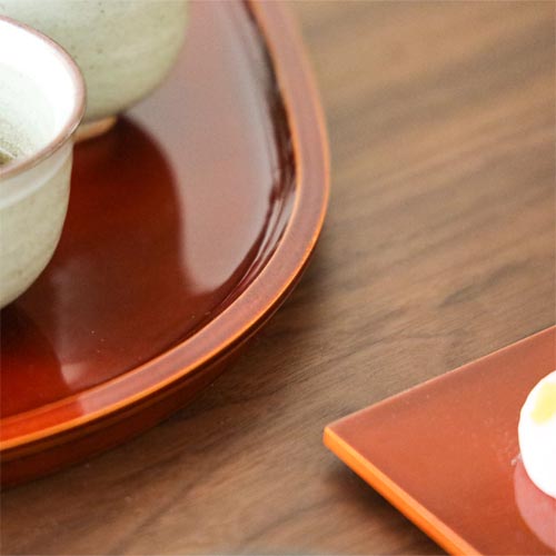 飛騨春慶 元田漆器 大福盆 伝統工芸品 木製 トレー | MUKU工房