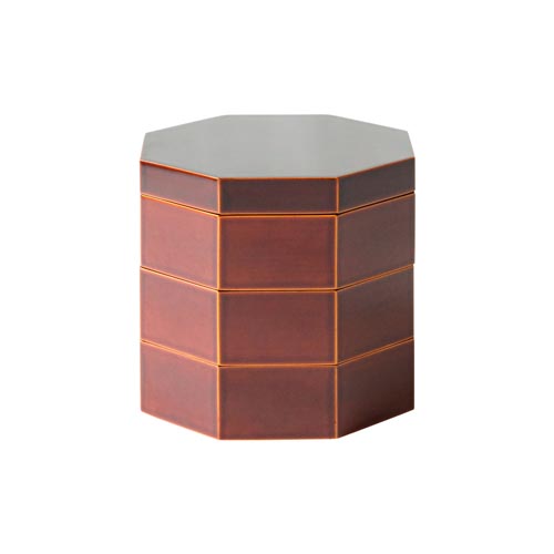 飛騨春慶 元田漆器 末広三段重 伝統工芸品 木製 お重箱 | MUKU工房