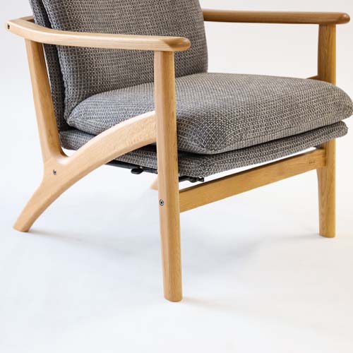 各地の名工房 Hamamoto kogei 浜本工芸 No.8000 リクライニングチェア