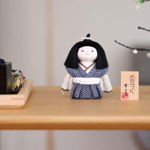 江戸木目込人形 koikko 幸一光 和わーくす お豆さん 伝統工芸品 木製