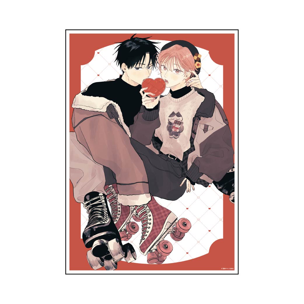 数量限定・直筆サイン入】A4アクリルプレート〈5巻発売記念展～りゅ