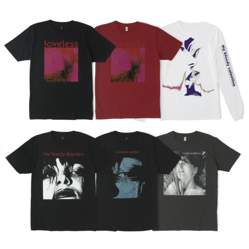 my bloody valentine - 6 t-shirt bundle. My Bloody Valentine.