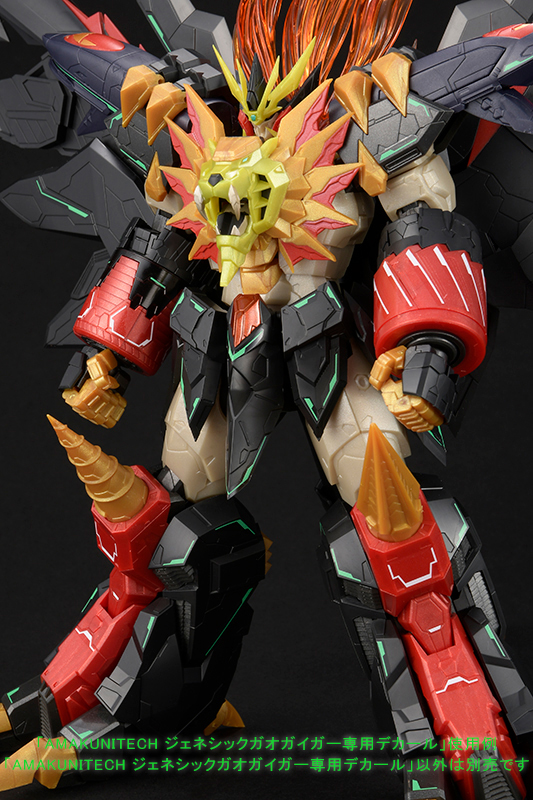 AMAKUNITECH ジェネシックガオガイガー 専用デカール: キャラクター