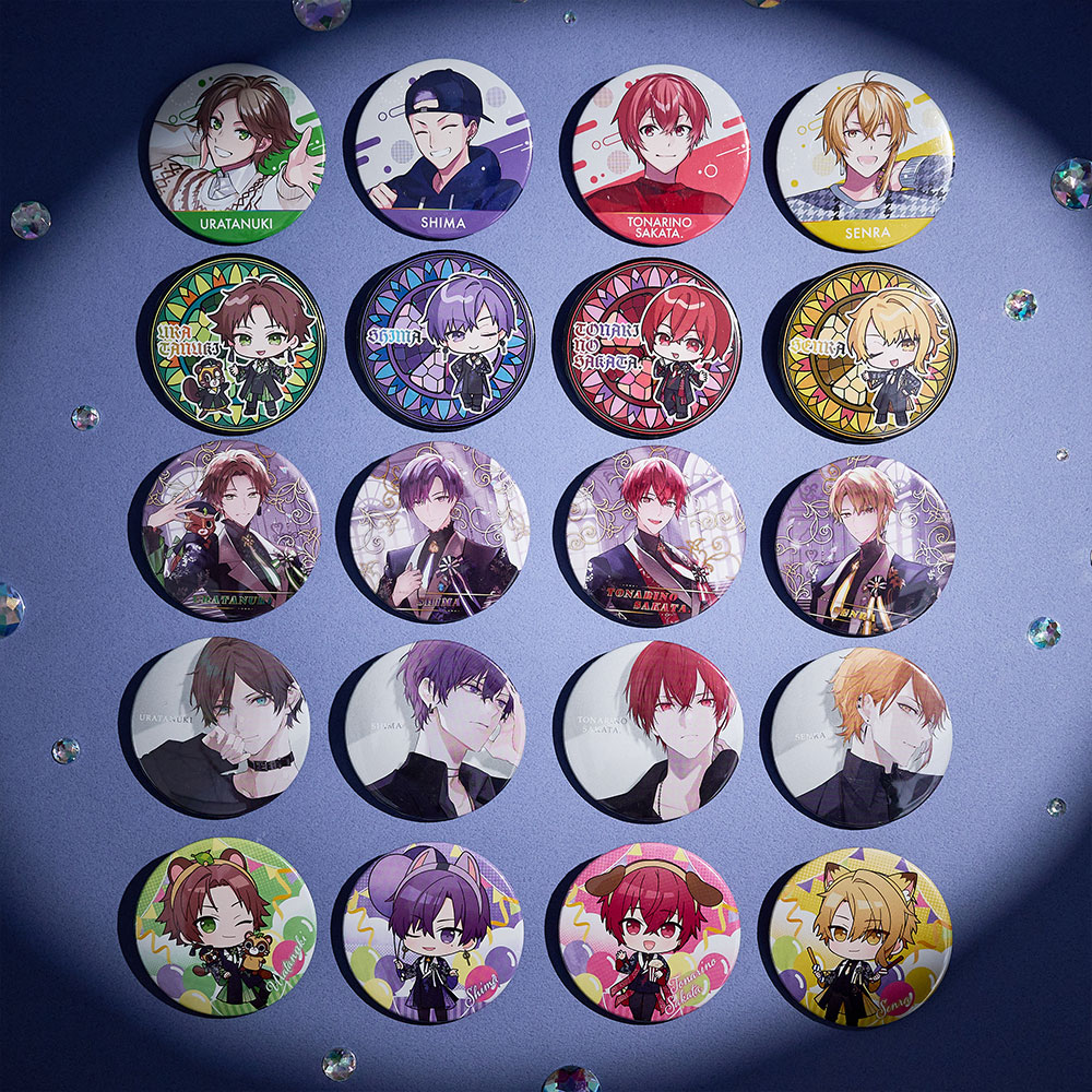 L86.浦島坂田船 ハロパ 2023 等身 缶バッジ となりの坂田 等身 猫 L86