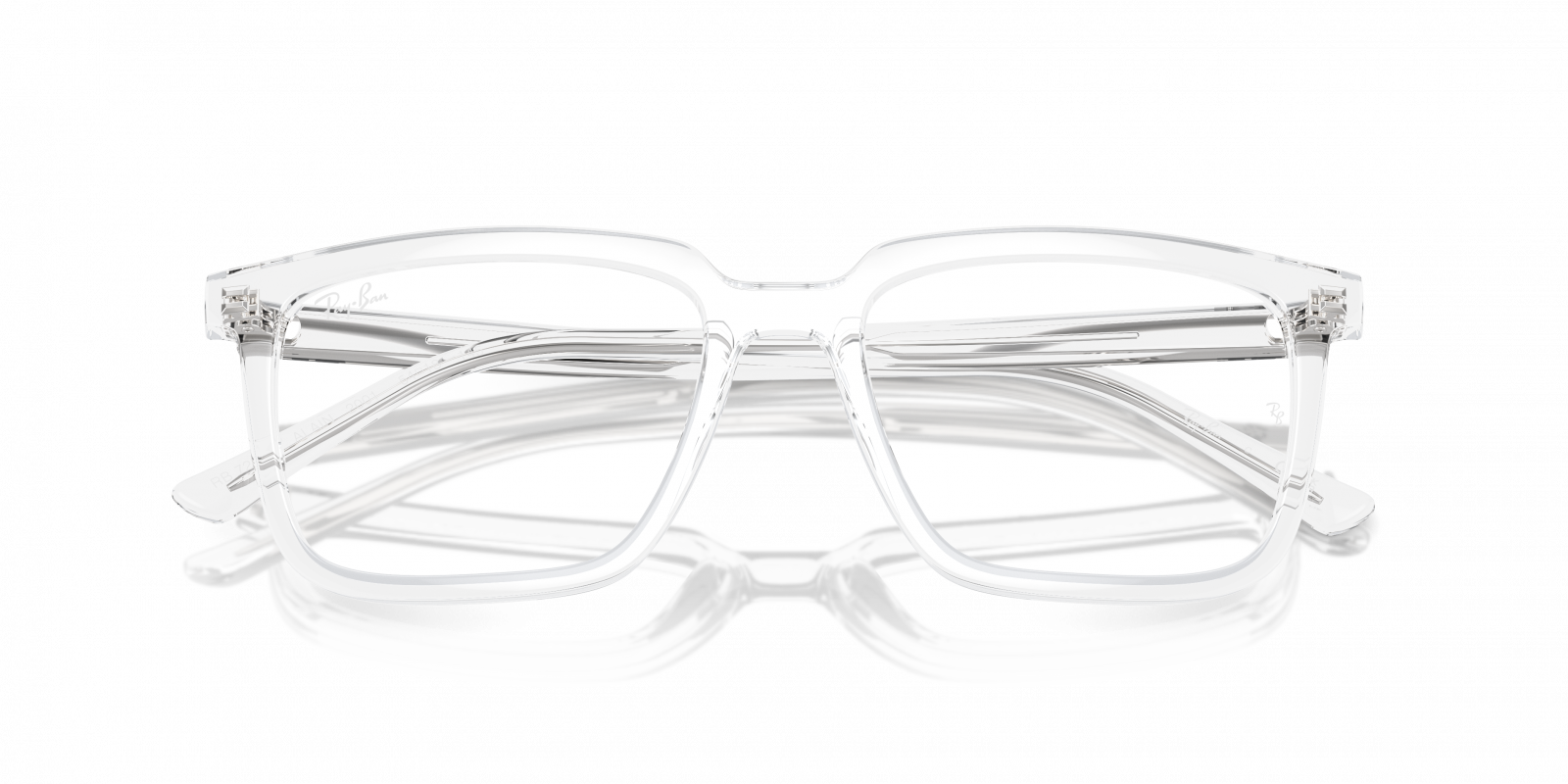 Ray-Ban RX7239 2001 Alain Transparent Prescription Glasses - Amevista