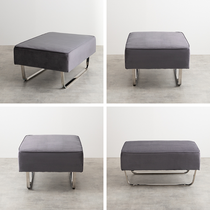 g146023]【単品】Sommet オットマン スツール | 家具・インテリア通販