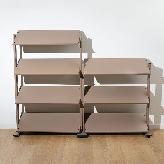 g1001219]【幅80.5cm】 Lund 2wayラック4段 ラック | 家具・インテリア