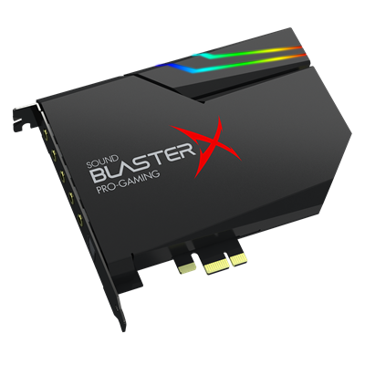 Sound Blaster AE-9 - Ultimate PCI-E Sound Card and DAC with Xamp