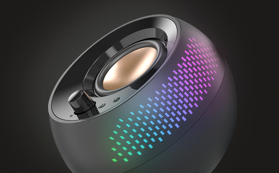 Creative Pebble X Plus RGB ライティングやドライバー サイズを