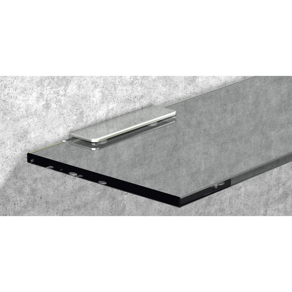 プレートサポート ガラス用棚受 2881型、983907、983908 【スガツネ工業】