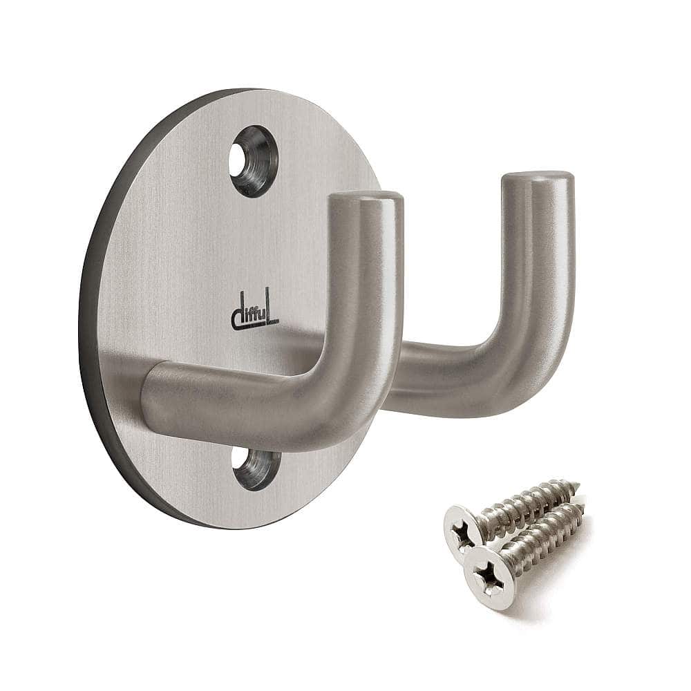 ステンレス フック DFHK-RWD60型 ツインタイプ 【スガツネ工業】