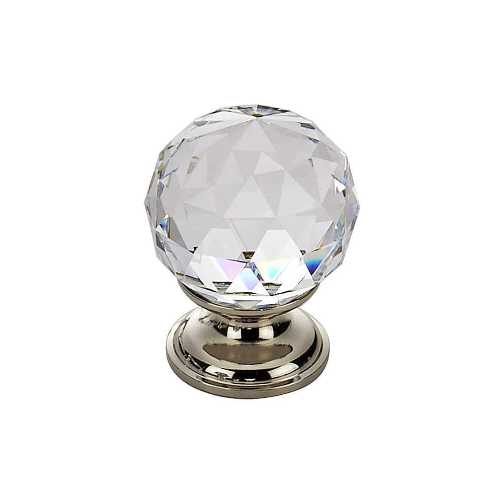 クリスタルガラスつまみ KTH-EE01、KTH-EE02 【スガツネ工業】