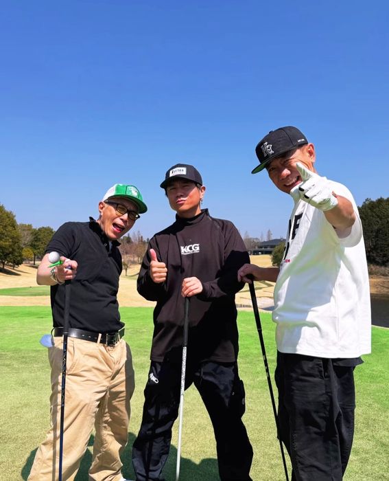 所ジョージ&木梨憲武と楽しくラウンド！ ゴルフ大好きDA PUMPメンバー