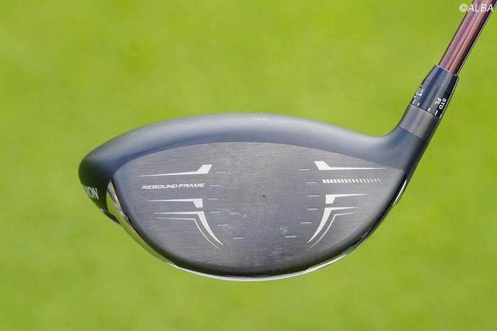 写真] 飛ばし屋・櫻井心那の14本を直撃！ ロースピンヘッドで球が