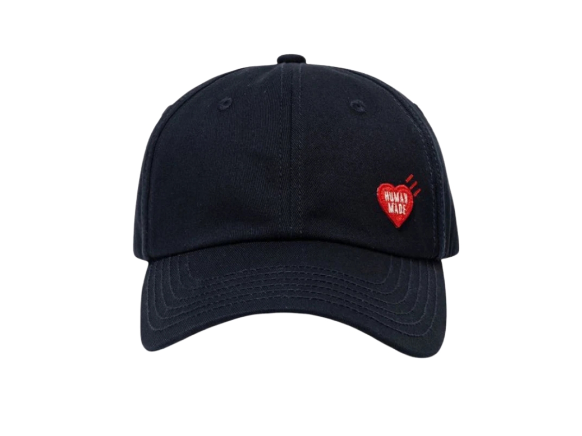Human Made 6 Panel Twill Cap Navy Shop Authentic at SASOM