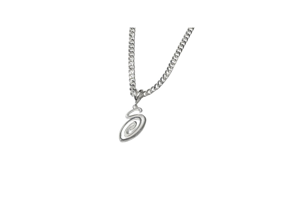 Buy Stussy Swirly S Chain Sterling Silver | SASOM