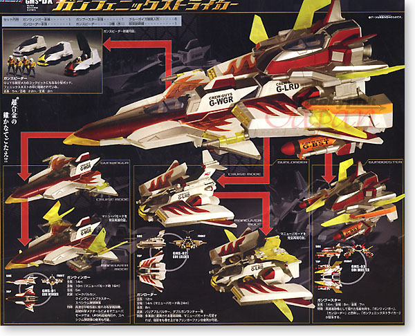 ガイズマシンシリーズ DX ガンフェニックスストライカー | HLJ.co.jp