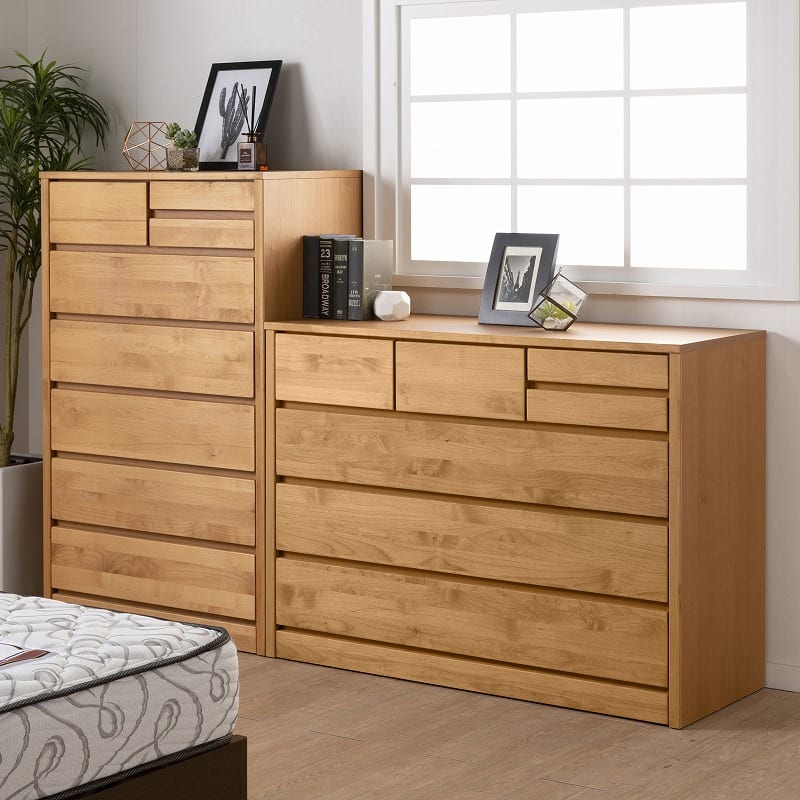 ローチェスト ティアラ60-4(NA)(幅60 5Y)NA): 収納・チェスト | 家具