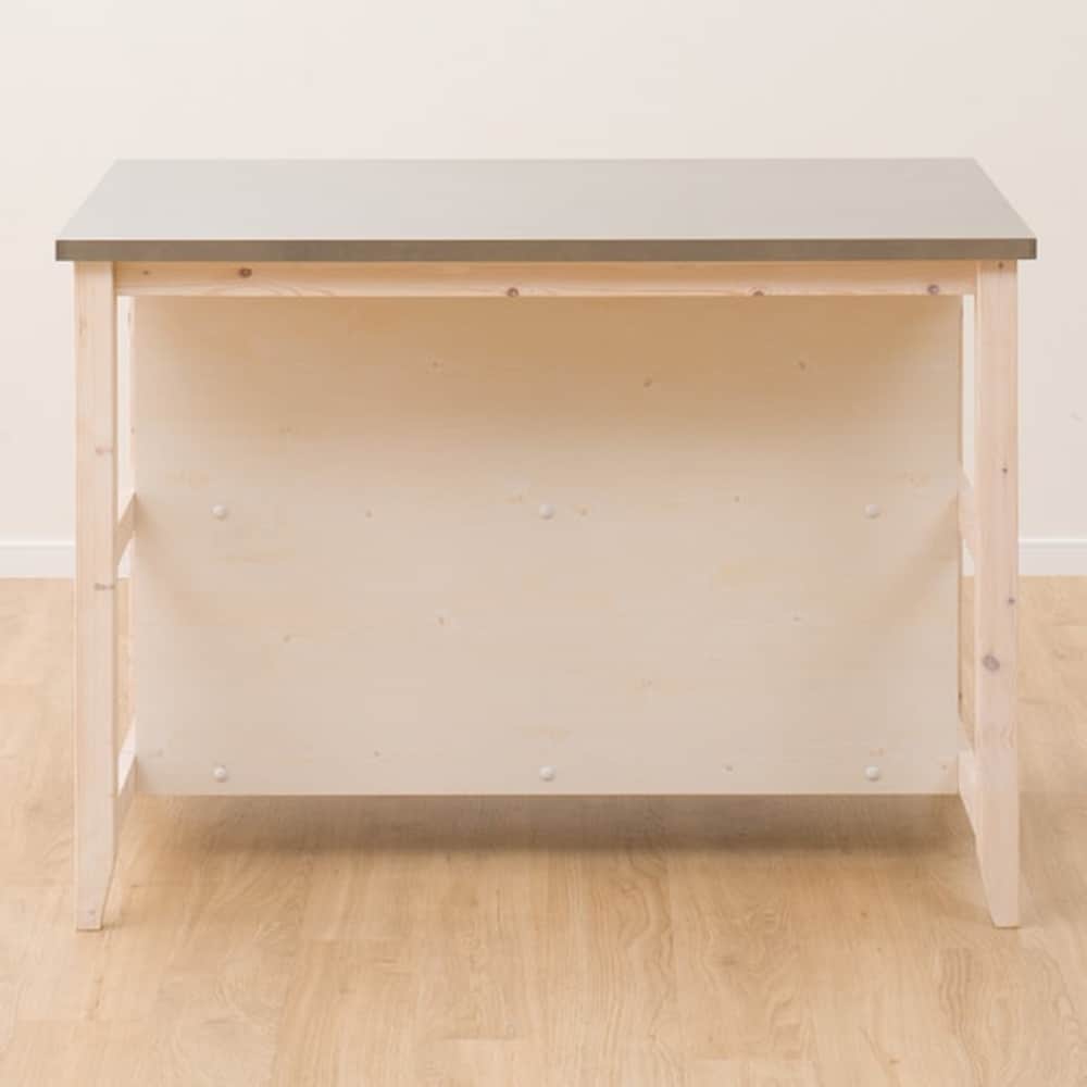 ワークテーブル(シナモ12078WH ステン) <N>: テーブル・椅子 | 家具