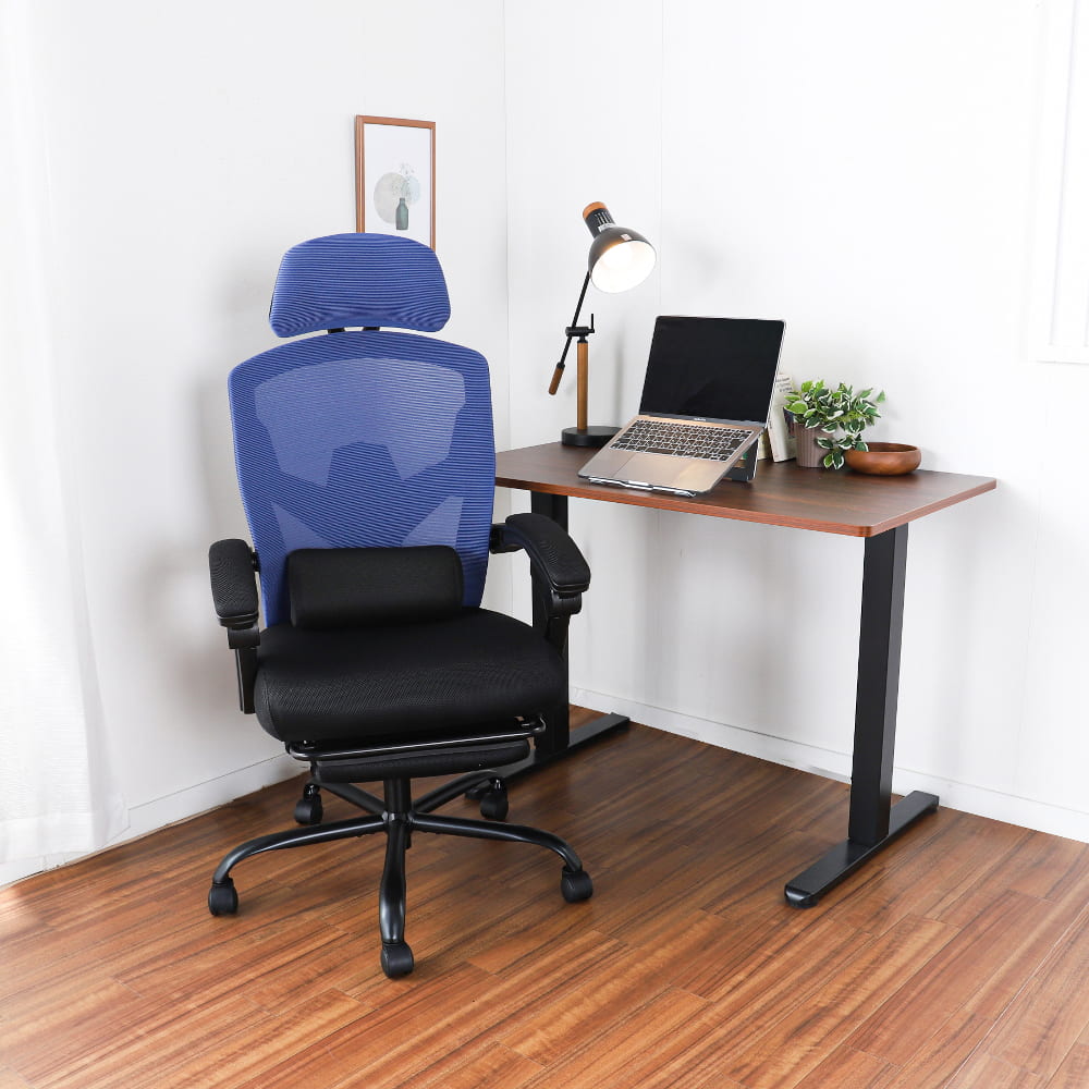 デスクチェア ルフト BL［ホームズオリジナル］(ブルー): デスク