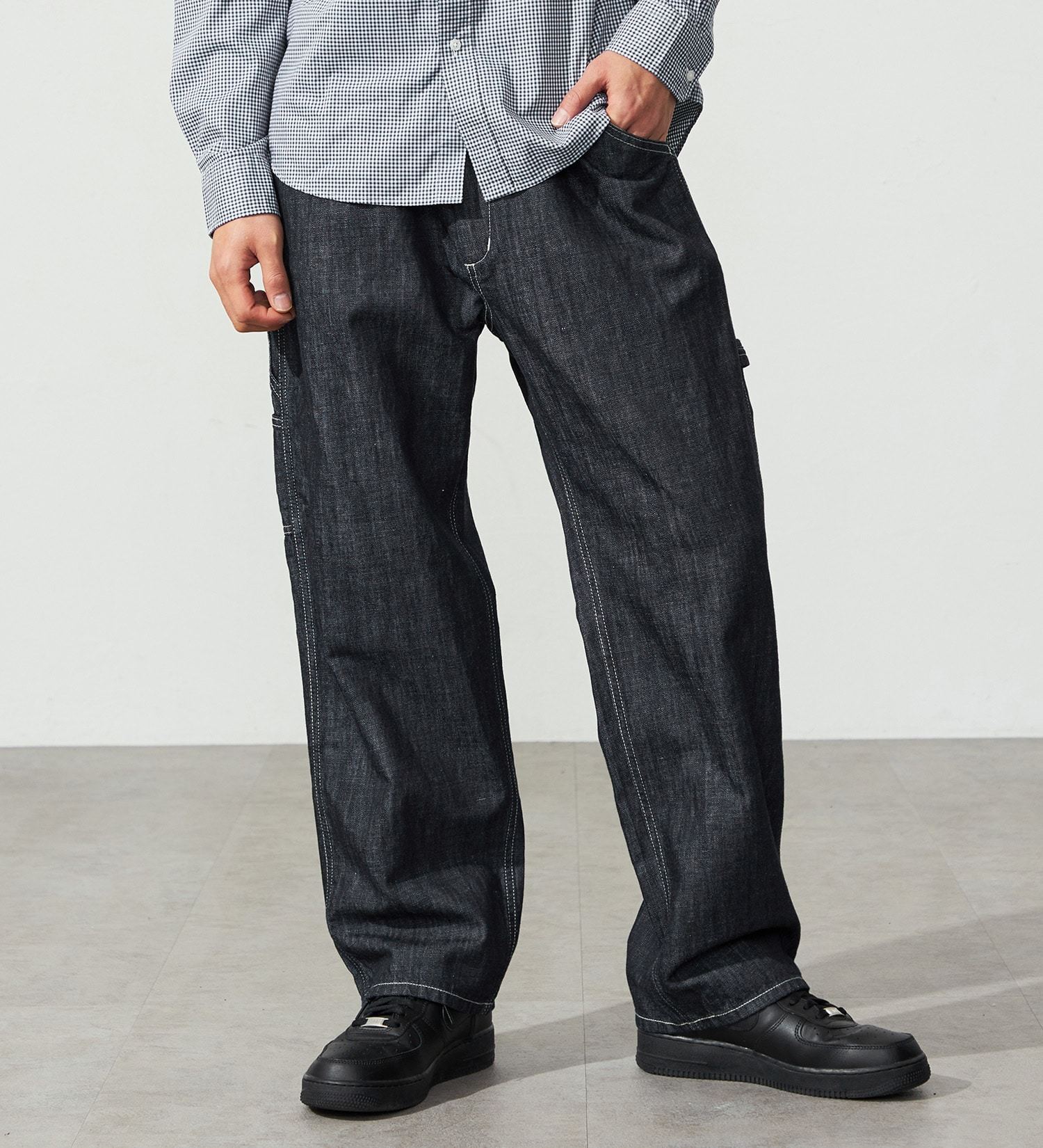 ワイドペインター デニムイージーパンツ|EDWIN|エドウイン