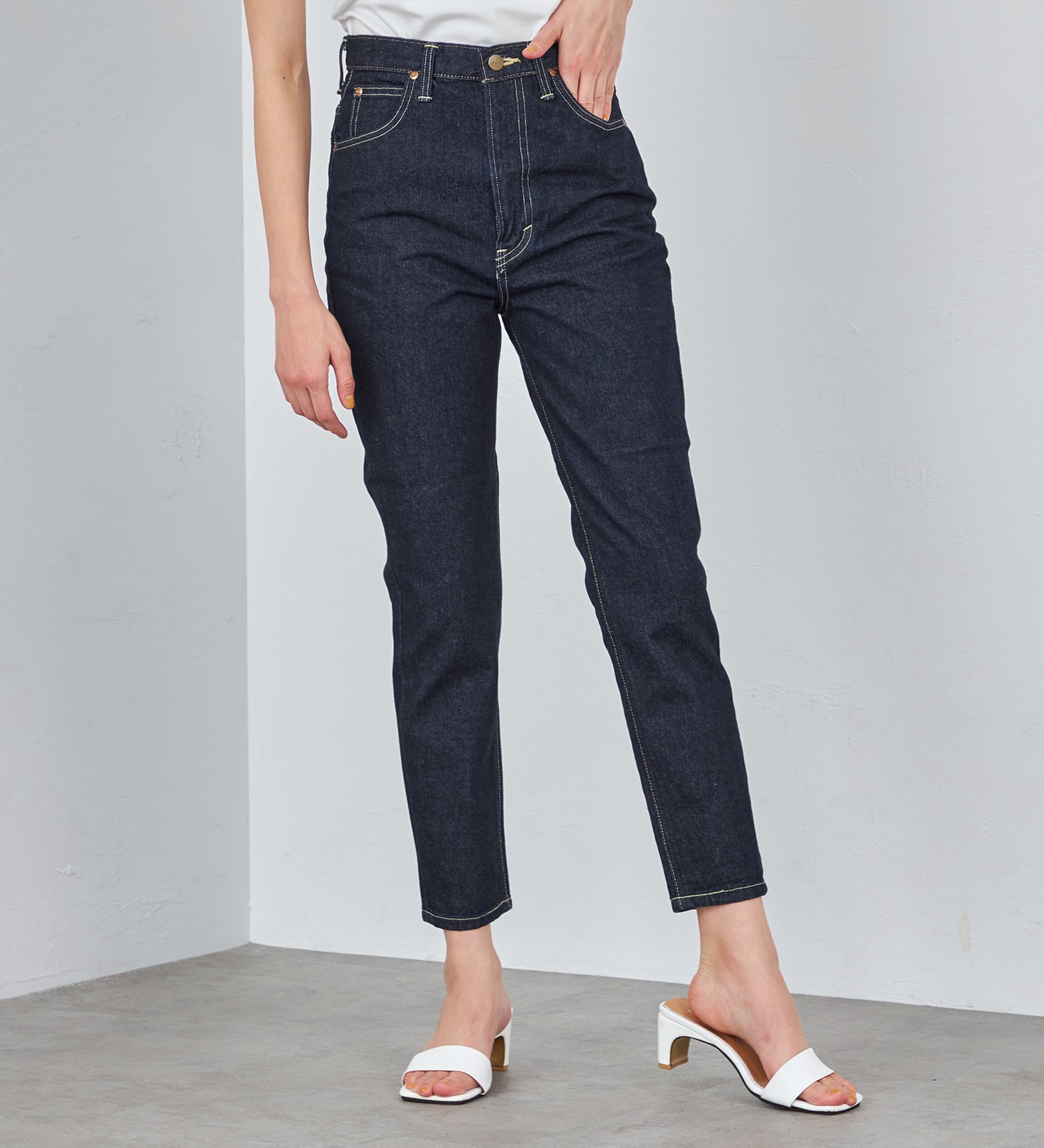 STANDARD WARDROBE スリムパンツ セットアップ対応|Lee|リー