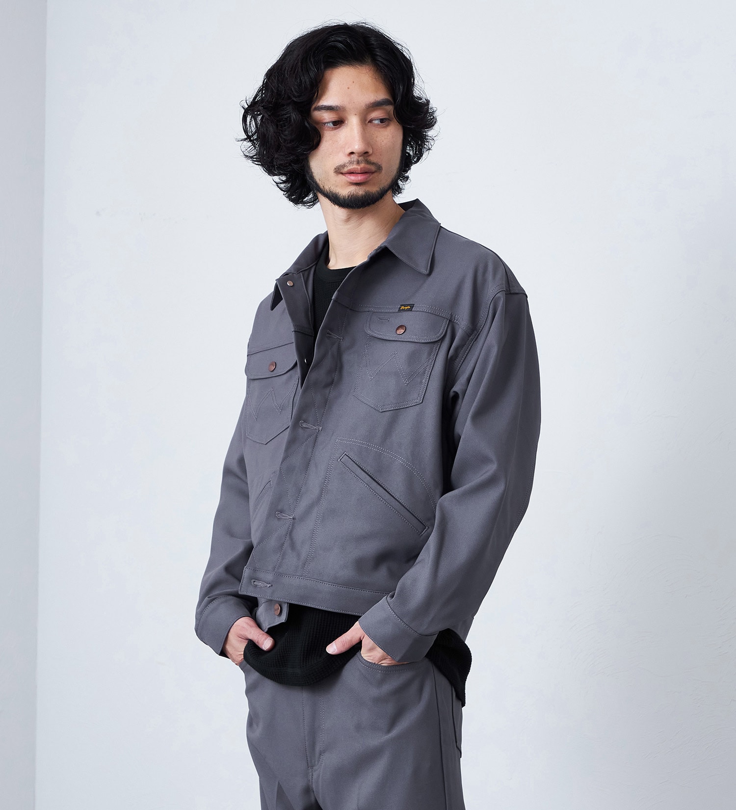 124MJ WRANGLER WRANCHER/ランチャー ビッグシルエットジャケット