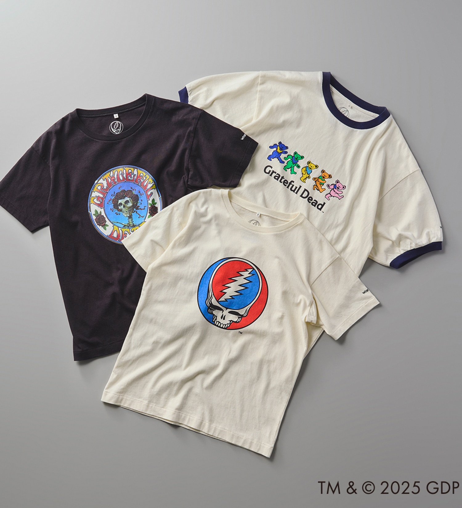 期間限定SALE】Grateful Dead x Wrangler WORN OUT Tシャツ|Wrangler
