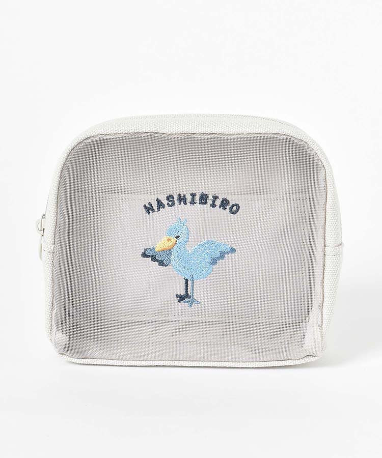 レアアニマルボックスポーチ ポーチ 小物入れ 携帯小物 ハシビロコウ