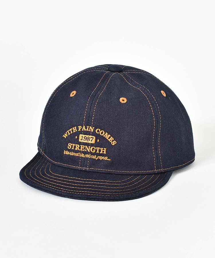 デニム刺繍キャップ キャップ 帽子 ファッション雑貨 紫外線対策 UV