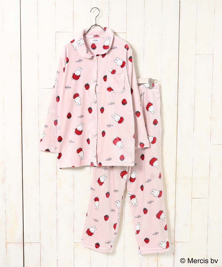 ミッフィーストロベリールームウェア上下セット ミッフィー miffy