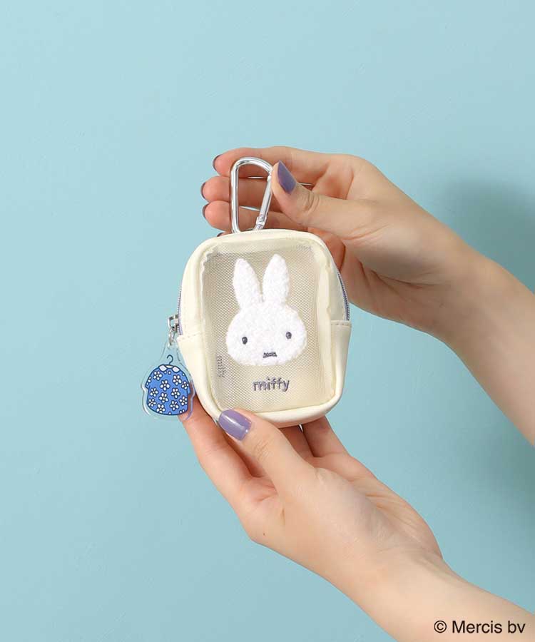 miffyブルードレスカラビナ付ポーチ ミッフィー | Bleu Bleuet（ブルー