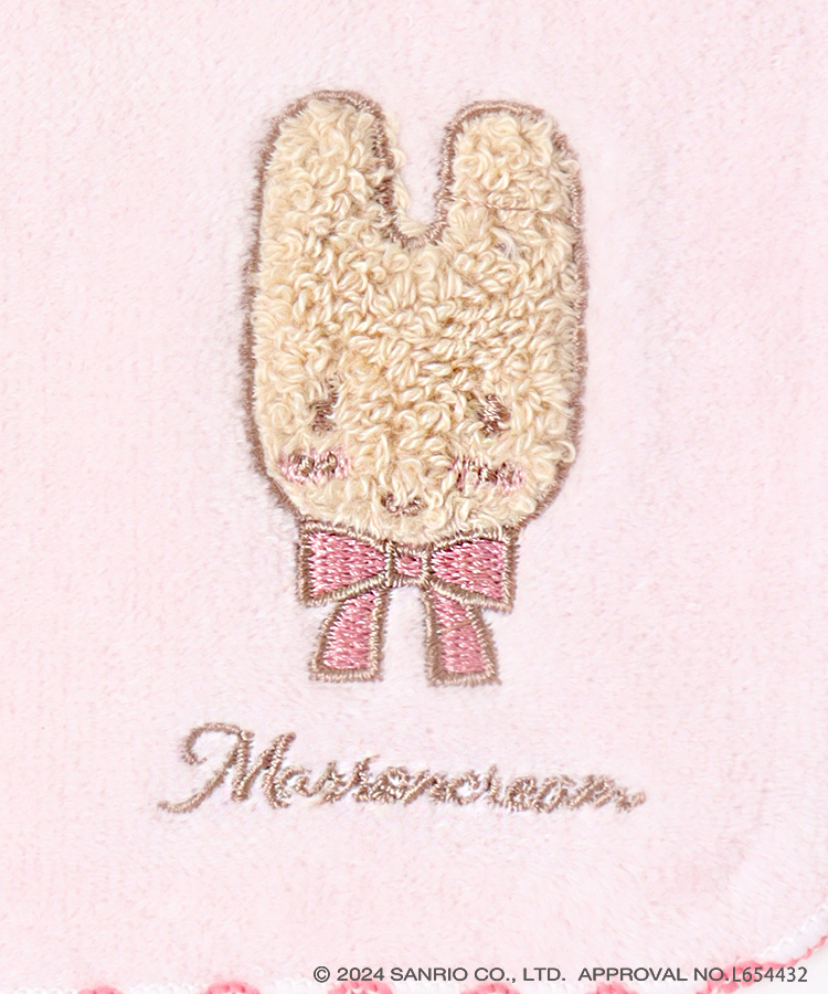 ≪SALE≫サンリオキャラクターズサガラ刺繍タオル(マロンクリーム
