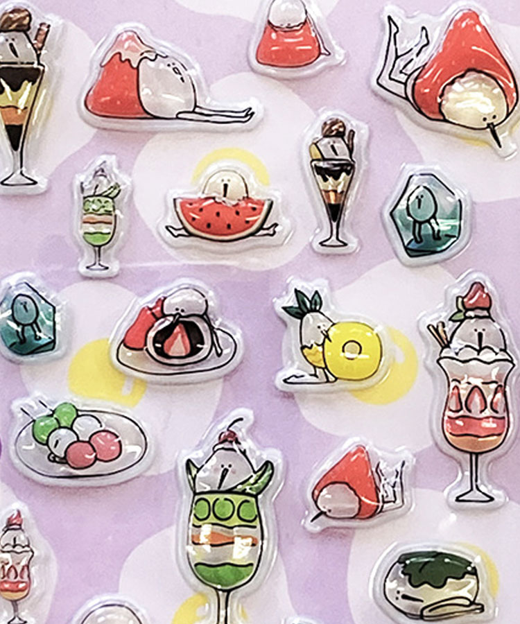 たまごあしのぷっくりシール2 | Bleu Bleuet（ブルーブルーエ）公式通販