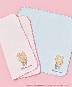 ≪SALE≫サンリオキャラクターズサガラ刺繍タオル(マロンクリーム