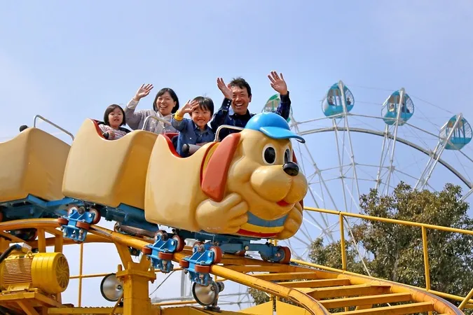 施設写真】 4歳からはジェットコースターデビューできるよ！』マザー