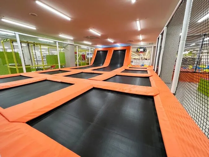 施設写真】 ダイエット効果が証明されて大人気のトランポリン菊陽店