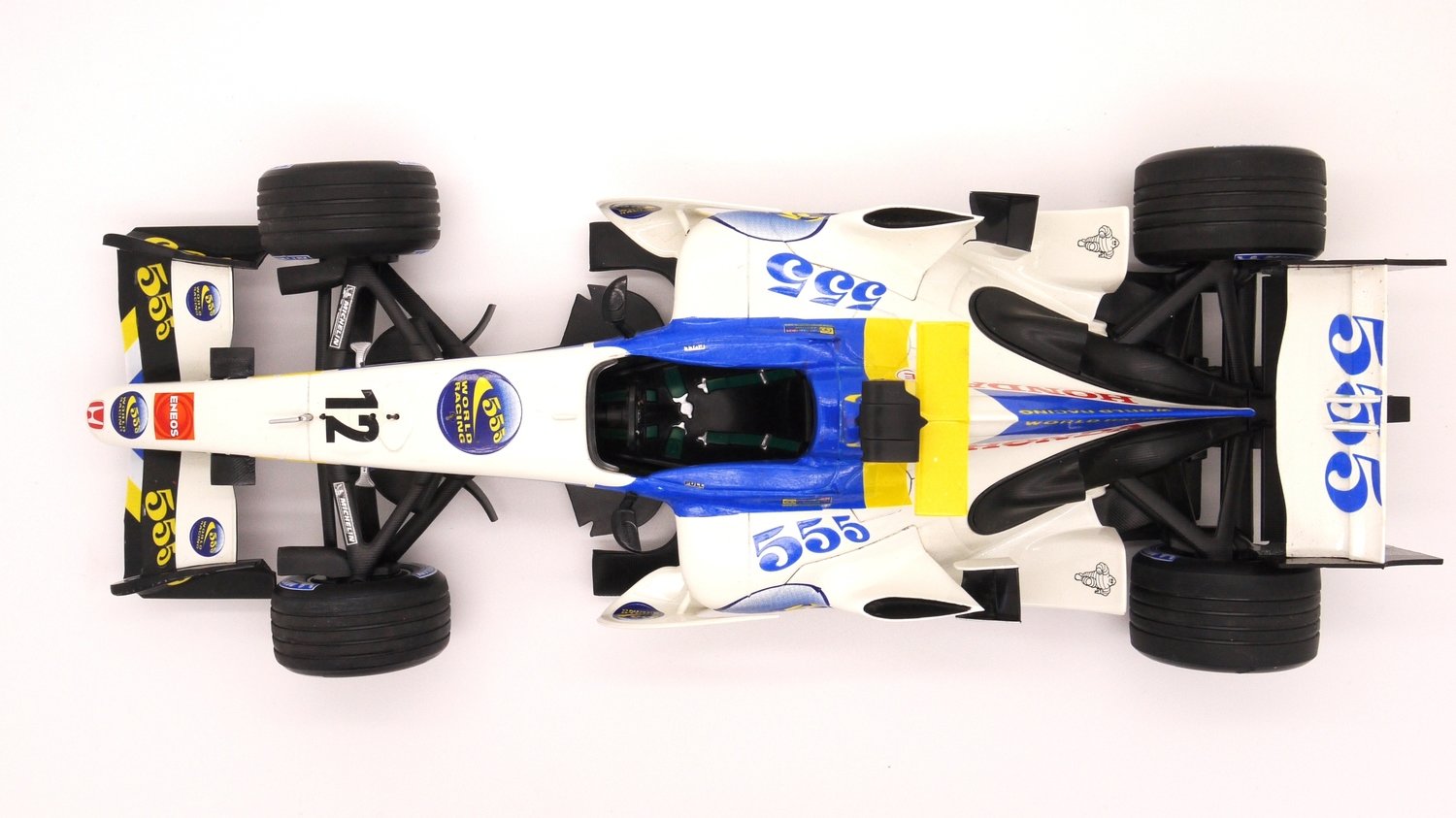 2006 Minichamps 555 Honda RA106 J.Button Chinese gp (Figure