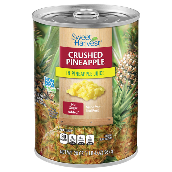 Sweet Harvest Crushed Pineapple in Pineapple Juice Same-Day