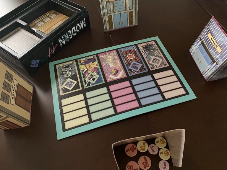 オークションをボードゲームで疑似体験？！『モダンアート』をご紹介